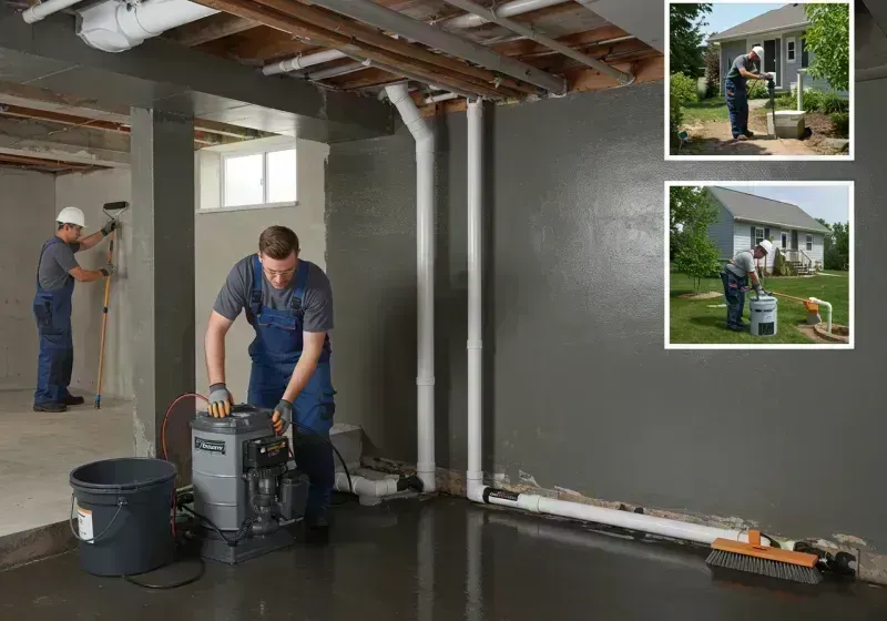 Basement Waterproofing and Flood Prevention process in Piedmont, MO